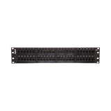 C2G 48-Port Cat5E 110-Type Patch Panel 2RU (Black) — Being Shipped