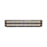 C2G 48-Port Cat5E 110-Type Patch Panel 2RU (Black) — Being Shipped