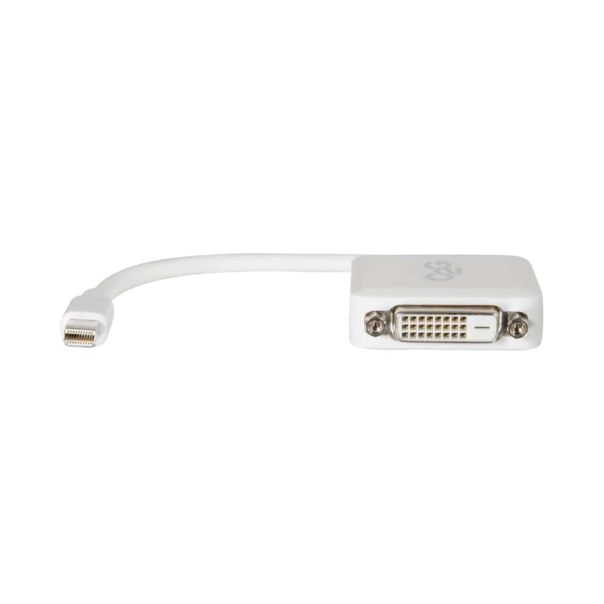 C2G 8in Mini DisplayPort to DVI-D Adapter Converter (White) — Being Shipped