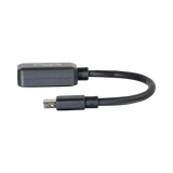 C2G 8in Mini DisplayPort to HDMI Adapter Converter (Black) — Being Shipped