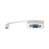 C2G 8in Mini DisplayPort to VGA Adapter Converter (White) — Being Shipped