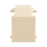 C2G Snap-In Blank Keystone Insert Module (Ivory) — Being Shipped