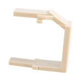 C2G Snap-In Blank Keystone Insert Module (Ivory) — Being Shipped