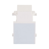 C2G Snap-In Blank Keystone Insert Module (White) — Being Shipped