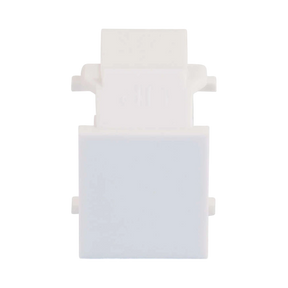 C2G Snap-In Blank Keystone Insert Module (White) — Being Shipped