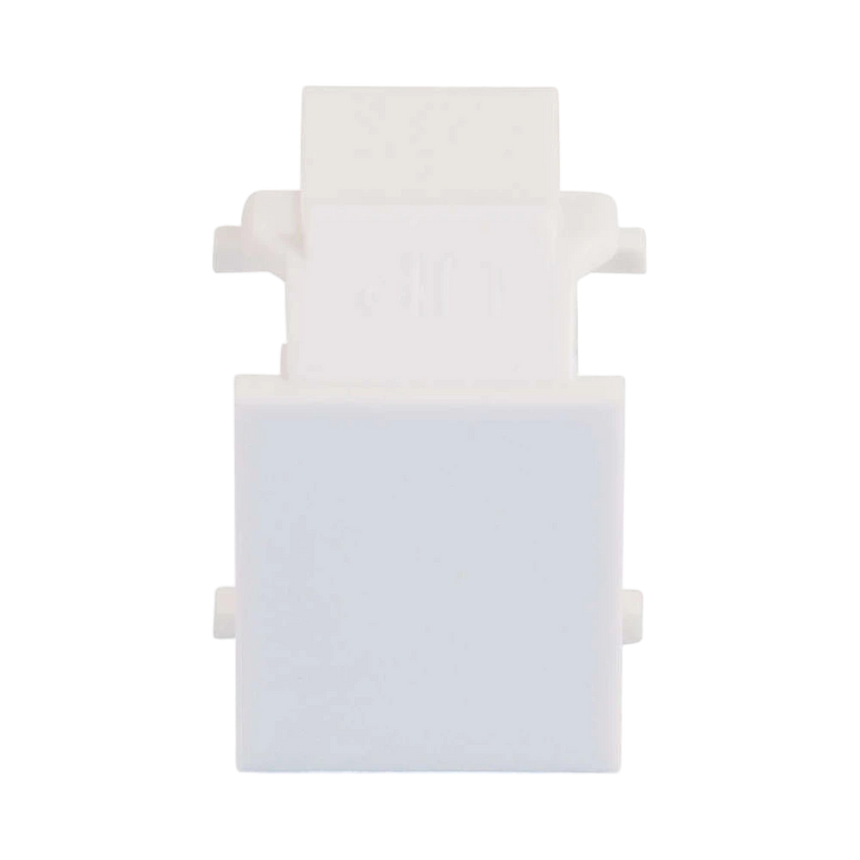 C2G Snap-In Blank Keystone Insert Module (White) — Being Shipped