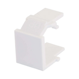 C2G Snap-In Blank Keystone Insert Module (White) — Being Shipped