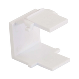 C2G Snap-In Blank Keystone Insert Module (White) — Being Shipped