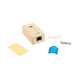 C2G 1 Port Cat5E Surface Mount Box (White) — Being Shipped