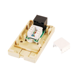 C2G 1 Port Cat5E Surface Mount Box (White) — Being Shipped