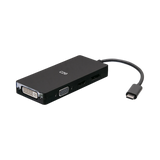 C2G USB-C Multiport Adapter, 4-in-1 Video Adapter with HDMI, DisplayPort, DVI, & VGA (4K 60Hz) — Being Shipped