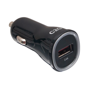 C2G Compact Design USB 1-Port 2.4A Output Car Charger — Being Shipped