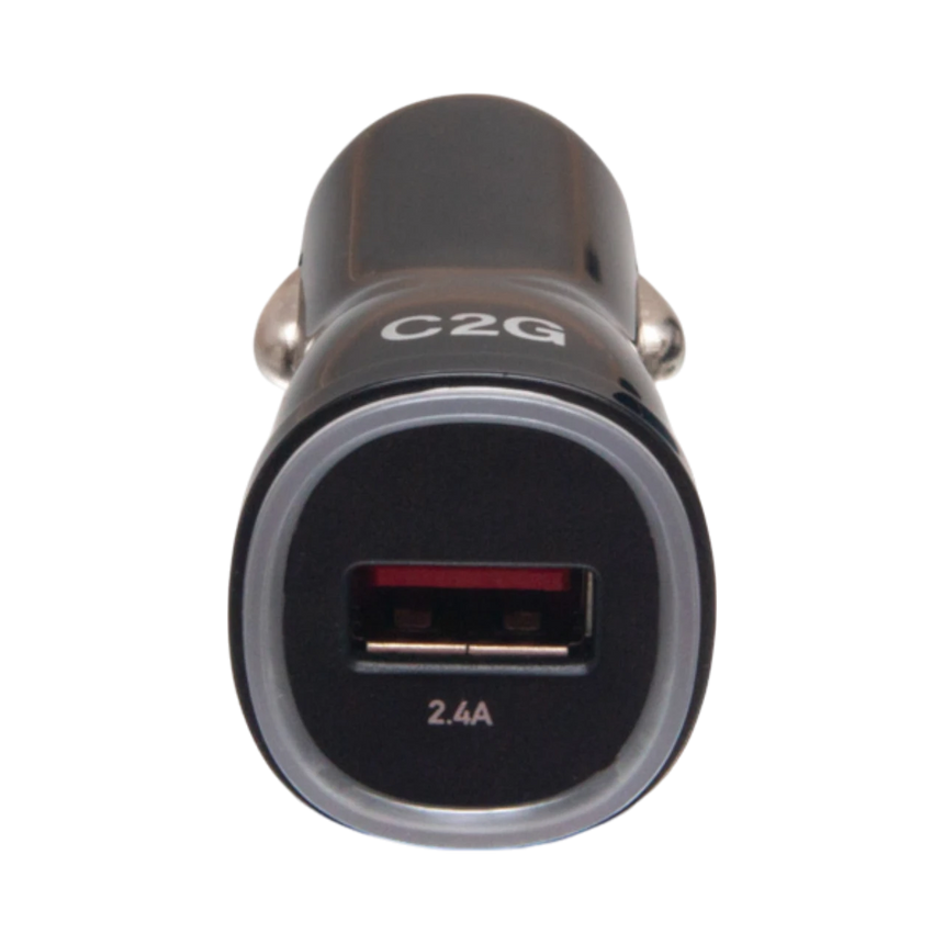 C2G Compact Design USB 1-Port 2.4A Output Car Charger — Being Shipped
