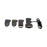 C2G Retractable Universal Mount 4K HDMI Adapter Ring with Color Coded Mini DisplayPort, DisplayPort, USB-C, and VGA — Being Shipped