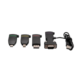 C2G Retractable Universal Mount 4K HDMI Adapter Ring with Color Coded Mini DisplayPort, DisplayPort, USB-C, and VGA — Being Shipped