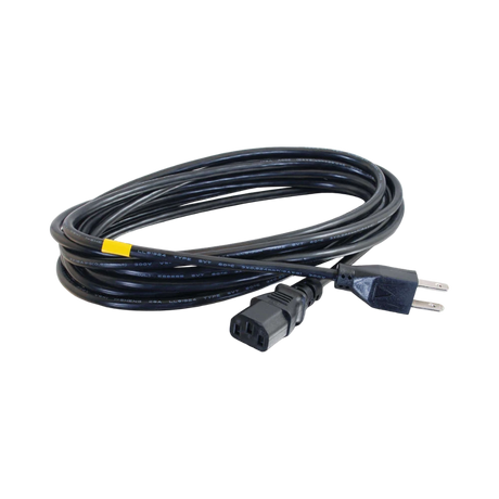 C2G 5ft (1.5m) 16 AWG Universal Power Cord (NEMA 5-15P to IEC320C13) (TAA Compliant) — Being Shipped