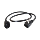 C2G 3ft (0.9m) 18 AWG Flat Plug Power Strip Plus (NEMA 5-15P to NEMA 5-15R) (TAA Compliant) — Being Shipped