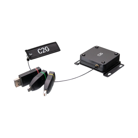 C2G Retractable Universal 4K HDMI Adapter Ring with USB-C DP — Being Shipped