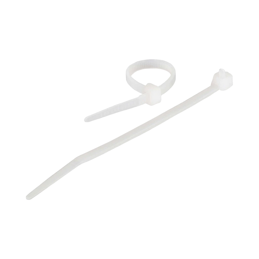 C2G 6in Cable Tie Multipack (100-Pack) (TAA Compliant) (White) — Being Shipped