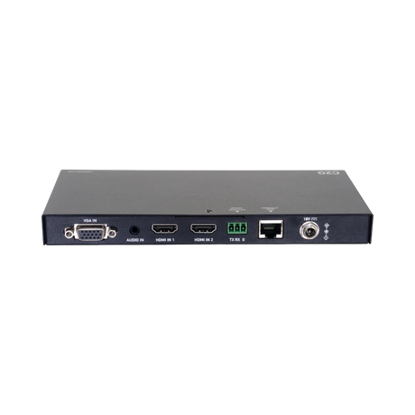 C2G Dual 4K HDMI HDBaseT + VGA, 3.5mm, and RS232 over Cat Switching Extender Box Transmitter to Ultra-Slim Box Receiver, 4K, 60Hz — Being Shipped