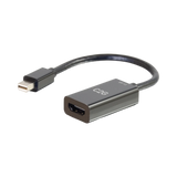 C2G 8in Mini DisplayPort Male to HDMI Female Passive Adapter Converter (4K 30Hz) — Being Shipped