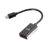 C2G 8in Mini DisplayPort Male to HDMI Female Passive Adapter Converter (4K 30Hz) — Being Shipped