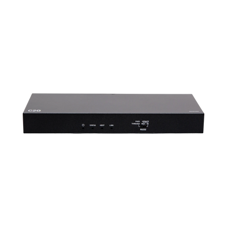 C2G HDMI HDBaseT + USB-C, 3.5mm, and USB-B to A over Cat Extender Wall Plate Transmitter to Box Receiver, 4K 60Hz — Being Shipped