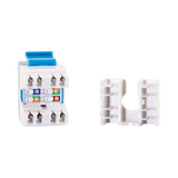C2G 180° Cat6 RJ45 UTP Keystone Jack (Blue) — Being Shipped