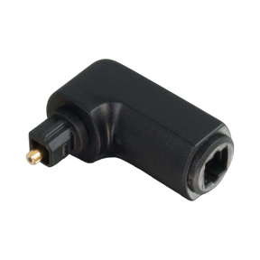 C2G Velocity Right Angle TOSLINK Port Saver Adapter (TAA Compliant) — Being Shipped