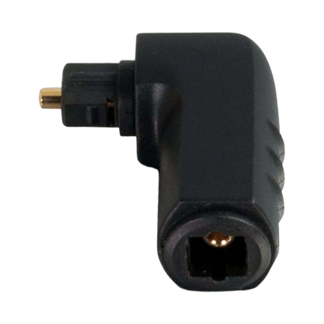C2G Velocity Right Angle TOSLINK Port Saver Adapter (TAA Compliant) — Being Shipped
