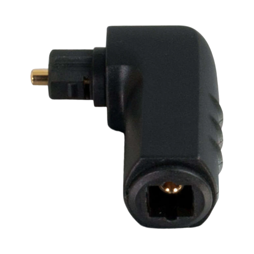 C2G Velocity Right Angle TOSLINK Port Saver Adapter (TAA Compliant) — Being Shipped