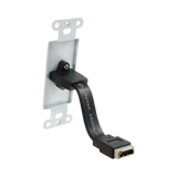 C2G HDMI Pass Through Decorative Wall Plate (White) — Being Shipped