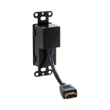 C2G HDMI Pass Through Wall Plate (Black) — Being Shipped