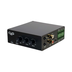 C2G 8 Ohm 50W Plenum Rated Audio Amplifier with Noise Reduction — Being Shipped