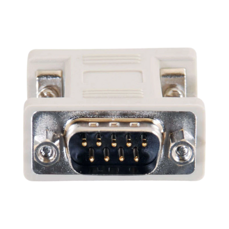 C2G DB9 M/M Serial RS232 Gender Changer Coupler — Being Shipped