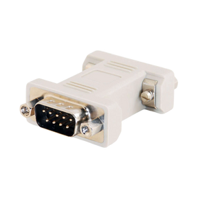 C2G DB9 M/M Serial RS232 Gender Changer Coupler — Being Shipped