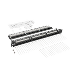 Tripp Lite 48-Port 1U Rack-Mount High-Density UTP 110-Type Patch Panel, RJ45 Ethernet, 568B, Cat5/5e, TAA — Being Shipped