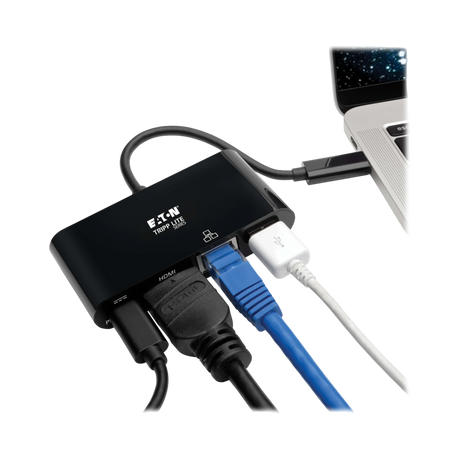 Tripp Lite HDMI, USB 3.x (5Gbps) USB-C Multiport Adapter — Being Shipped