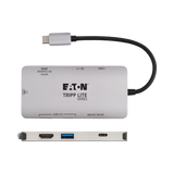 Tripp Lite 4K HDMI USB 3.x (5Gbps) USB-A/C Hub Ports USB-C Dock — Being Shipped