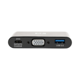 Tripp Lite USB C to VGA Multiport Adapter (Black) — Being Shipped