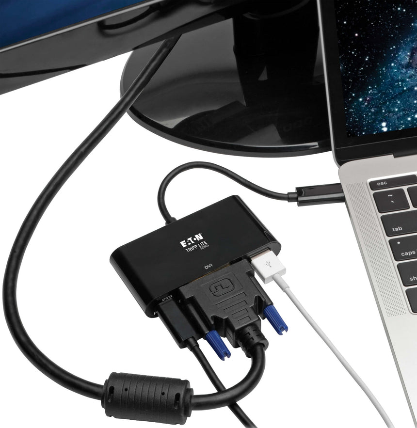 Tripp Lite USB-C to DVI Adapter Converter — Being Shipped