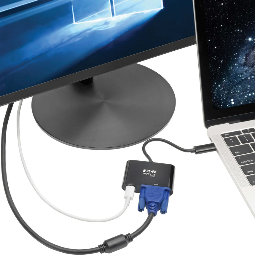 Tripp Lite Thunderbolt 3 USB-C to VGA 1080p Adapter — Being Shipped