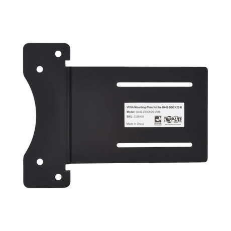 Tripp Lite VESA Mounting Plate for U442-DOCK20-B Docking Station — Being Shipped