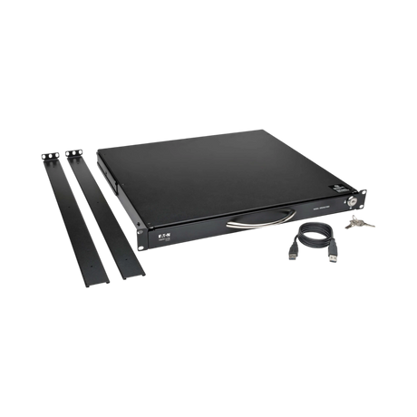 Tripp Lite SmartRack 1U Rack-Mount Keyboard with KVM Cable Kit — Being Shipped