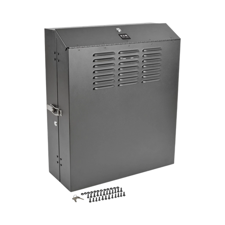 Tripp Lite SmartRack 4U Low-Profile Vertical-Mount Switch-Depth Wall-Mount Rack Enclosure Cabinet — Being Shipped