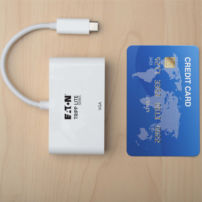 Tripp Lite USB C to VGA Multiport Video Adapter Converter — Being Shipped