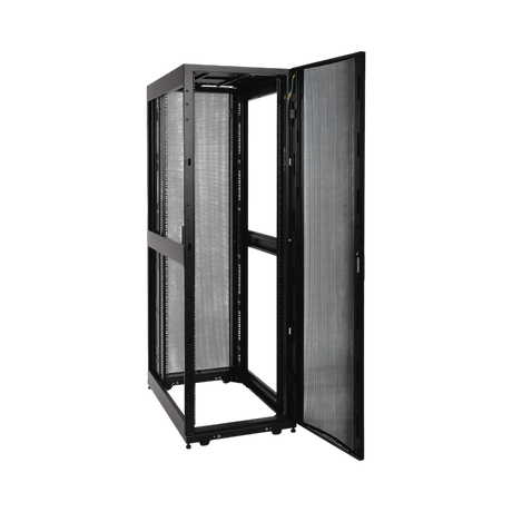 Tripp Lite 42U SmartRack Mid-Depth Rack Enclosure Cabinet with doors & side panels — Being Shipped