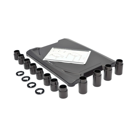 Tripp Lite Universal Monitor Riser, Height-Adjustable, Black, TAA — Being Shipped