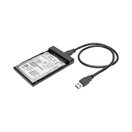 Tripp Lite USB 3.0 SuperSpeed External 2.5 in. SATA Hard Drive Enclosure with Built-In Cable and UASP Support — Being Shipped