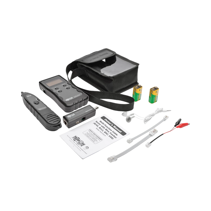 Tripp Lite Multi-Function Cable Tester with Wire Tracker (RJ45, RJ11, BNC, USB) — Being Shipped